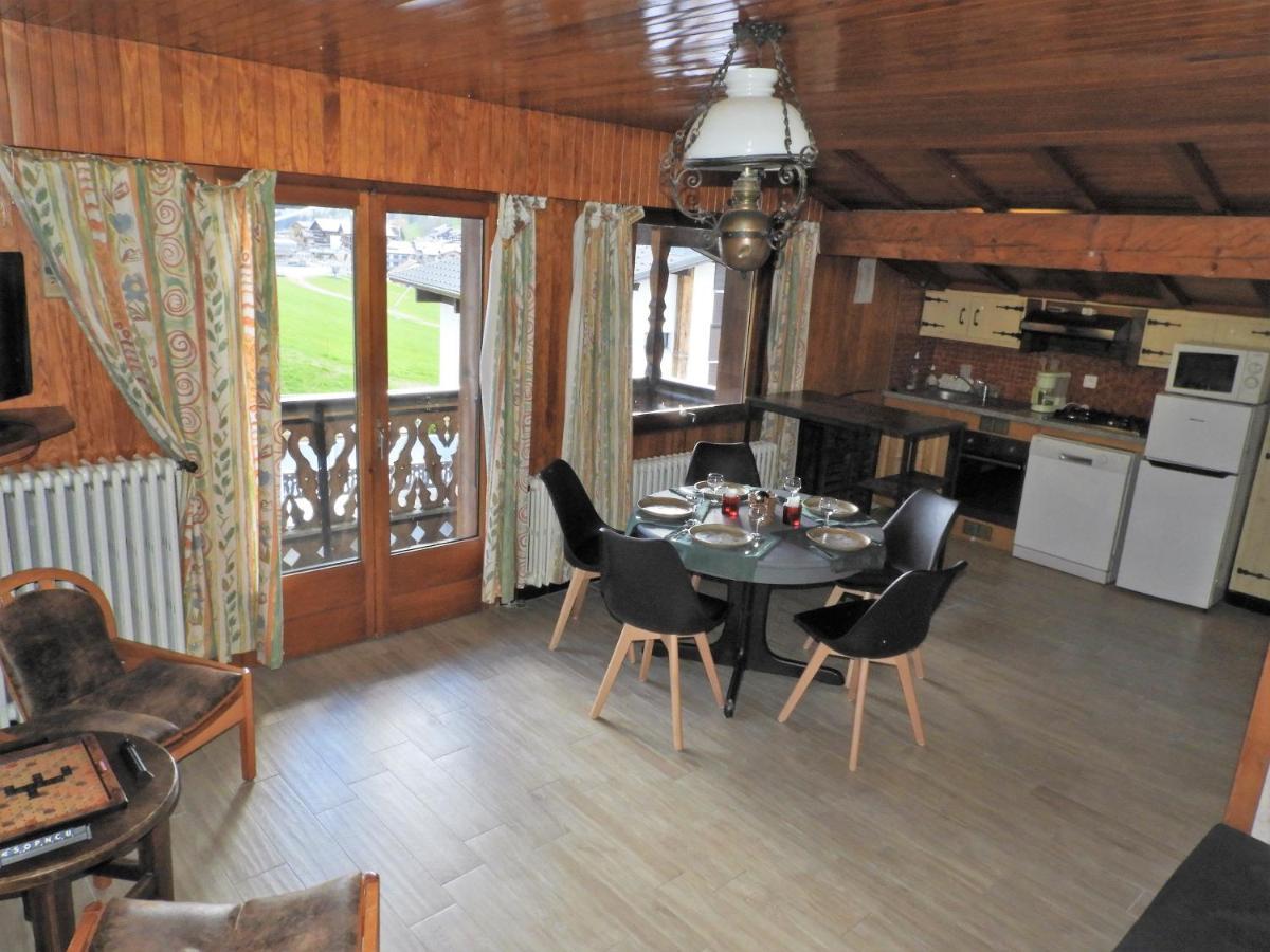 Ferienwohnung Manoir 3 Appt Les Gets Exterior foto